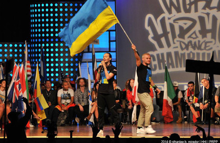 Евгений Кулаковский поднял флаг Украины на World Hip Hop Dance Championship 2014!