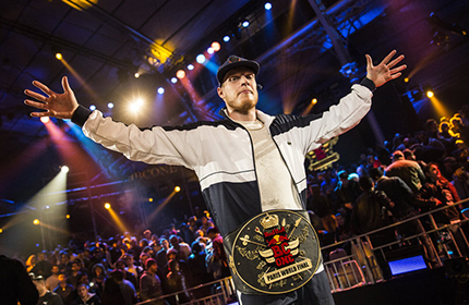 Голландский би-бой Menno на танцевальной вершине Red Bull BC One 2014